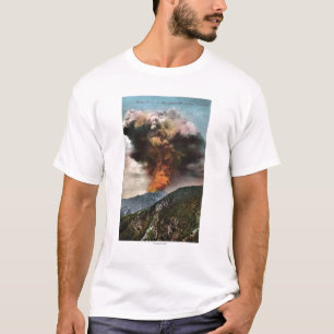T-shirts Opinião do incêndio florestal nas montanhas