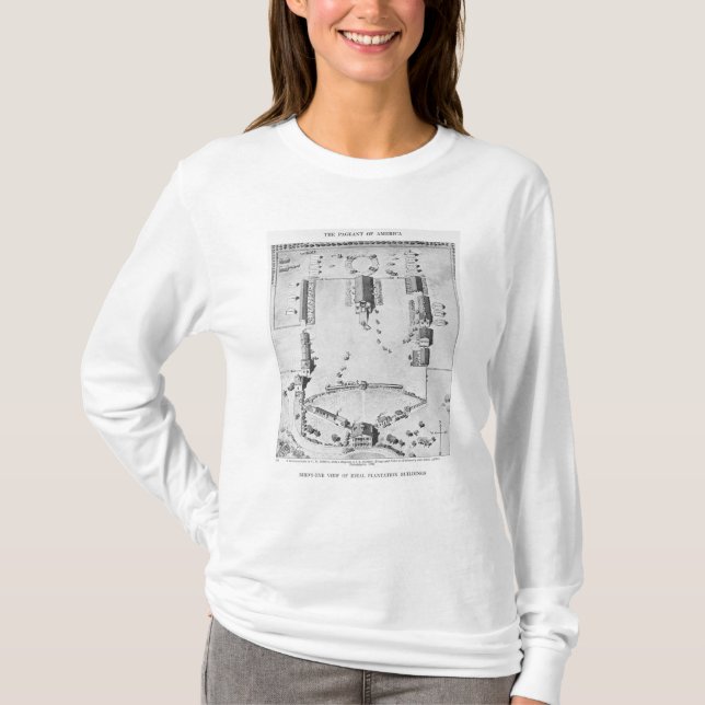 T-shirts opinião do Pássaro-olho de construções ideais da (Frente)