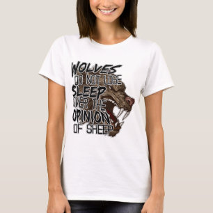 T-shirts Opinião dos lobos