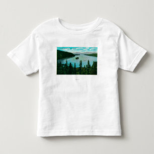 T-shirts Opinião esmeralda da baía no lago TahoeLake Taho