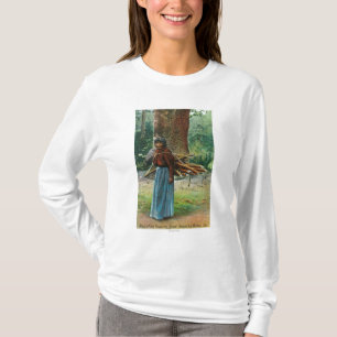 T-shirts Opinião Mary de levar dos nativos de Yosemite