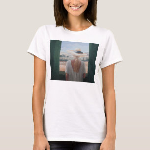 T-shirts Opinião traseira Toscânia 2012 da menina