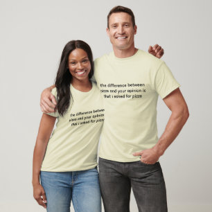 T-shirts opiniões nenhuns obrigados