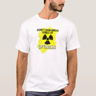 T-shirts optimismo perigoso