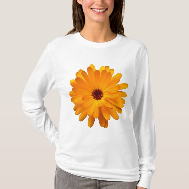 T-shirts Orange Marigold (Frente)
