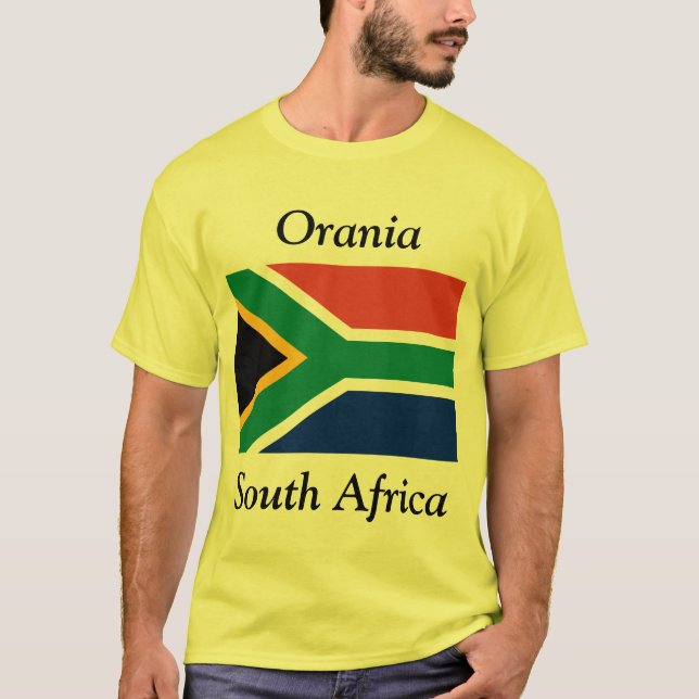 T-shirts Orania, cabo do norte, África do Sul (Frente)