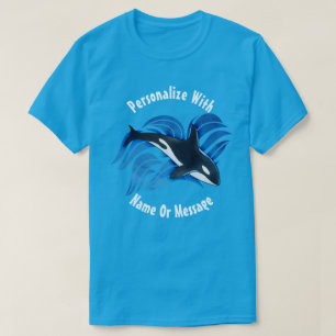 T-shirts Orca Oceânica PERSONALIZADA