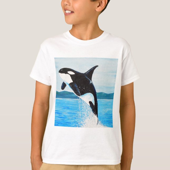 T-shirts Orca Painting (Frente)