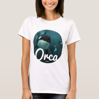 T-shirts Orcas underwater circle