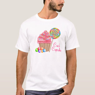 T-shirts Ordem feita sob encomenda para cupcakes de