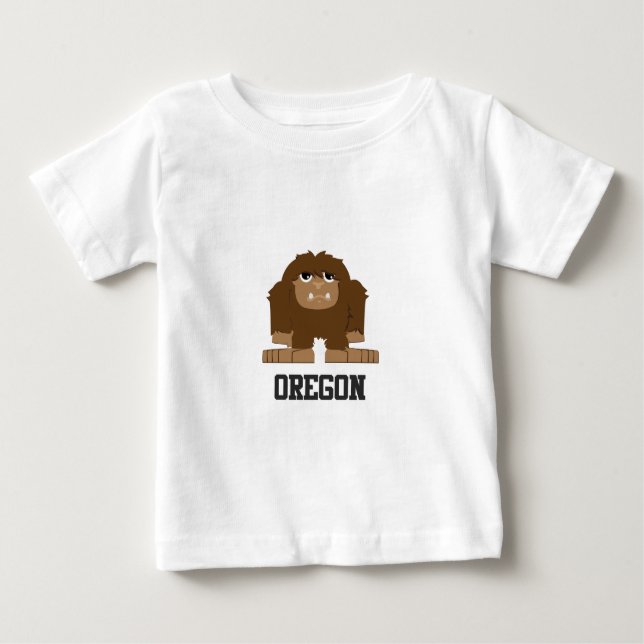 T-shirts Oregon Bigfoot (Frente)