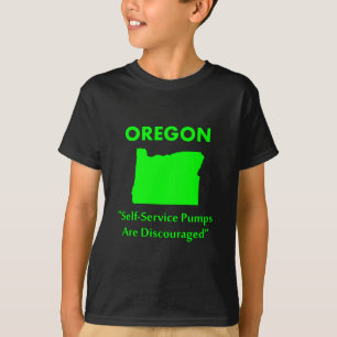 T-shirts Oregon - Bombas de Autoatendimento São Desencoraja