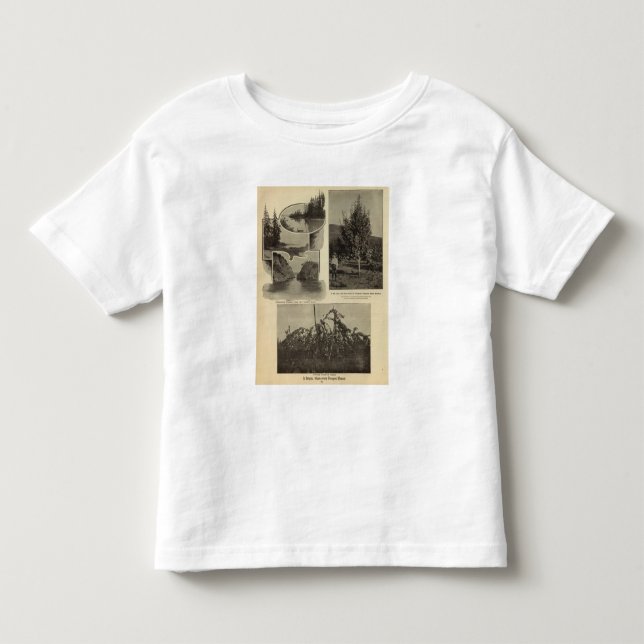 T-shirts Oregon, onde cada perspectiva satisfaz (Frente)