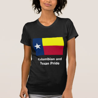 T-shirts Orgulho colombiano e do Texan