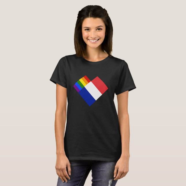 T-shirts Orgulho da França (Frente Completa)
