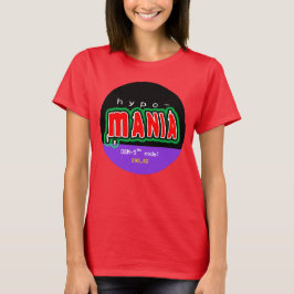 T-shirts Orgulho da hipomania (II bipolar)