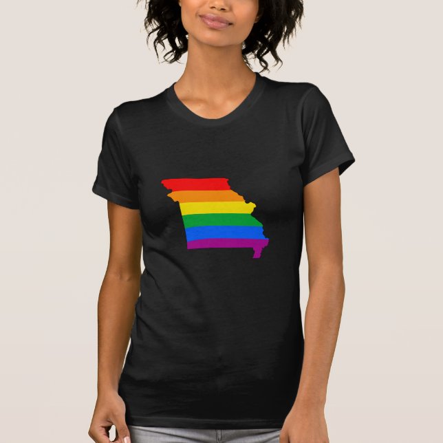 T-SHIRTS ORGULHO DE MISSOURI - (Frente)