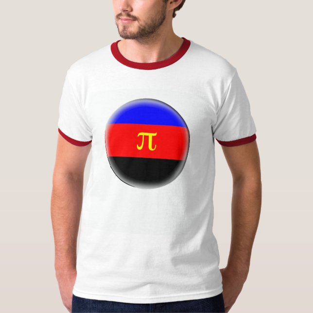T-shirts Orgulho de Polyamorous (Frente)