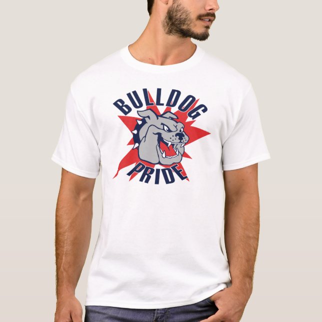 T-shirts Orgulho do buldogue (Frente)