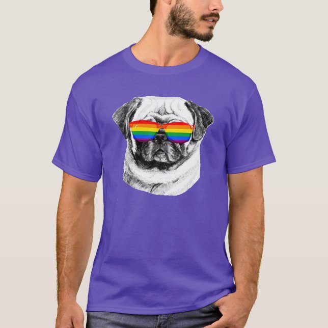 T-shirts Orgulho do Pug (Frente)