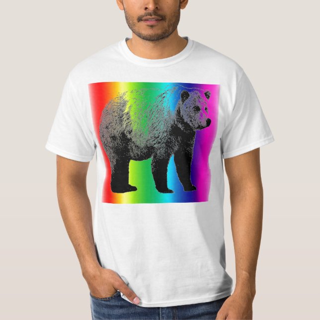 T-shirts Orgulho do urso (Frente)