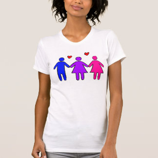 T-shirts Orgulho fêmea bissexual
