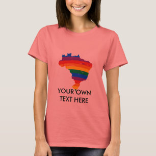 T-SHIRTS ORGULHO GAY DE BRASIL