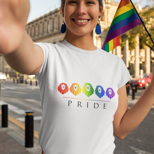 T-shirts Orgulho gay de Leões - LGBT (Criador carregado)