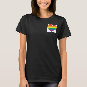 T-shirts Orgulho gay Heart