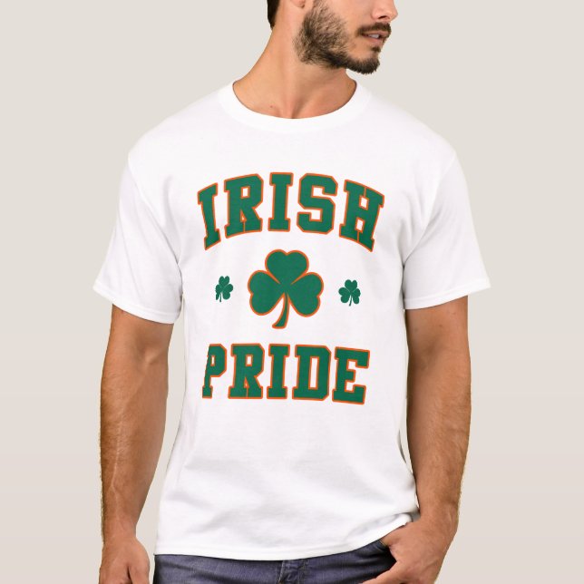 T-shirts Orgulho Irlandês (Frente)