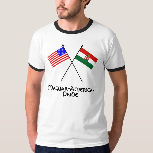 T-shirts Orgulho Magiar-Americano (Frente)