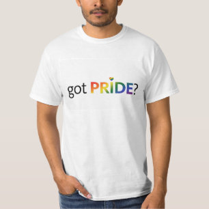 T-shirts orgulho obtido?
