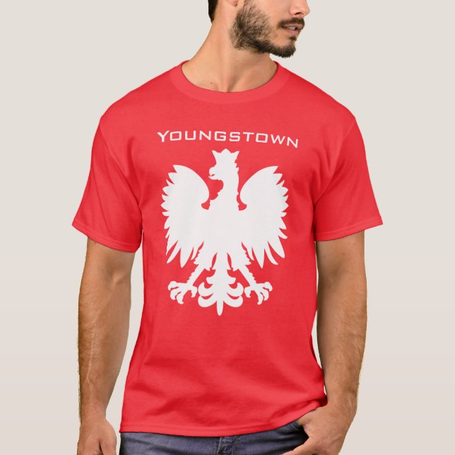 T-shirts Orgulho Polonês de Youngstown (Frente)