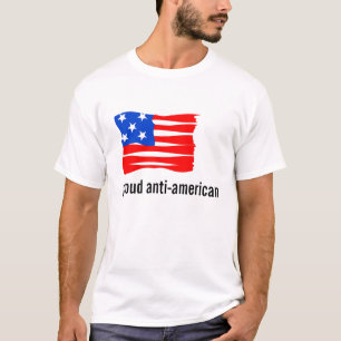 T-shirts Orgulhoso ser anti americano