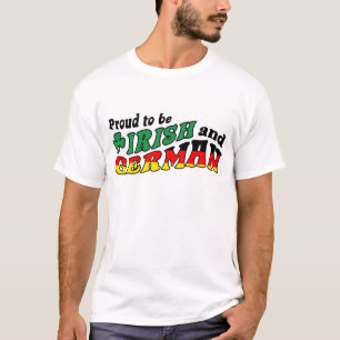 T-shirts Orgulhoso ser irlandês e alemão