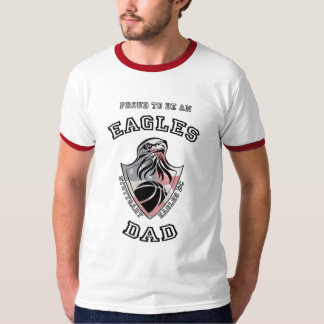 T-shirts Orgulhoso ser um paizinho AllStar litros de Eagles