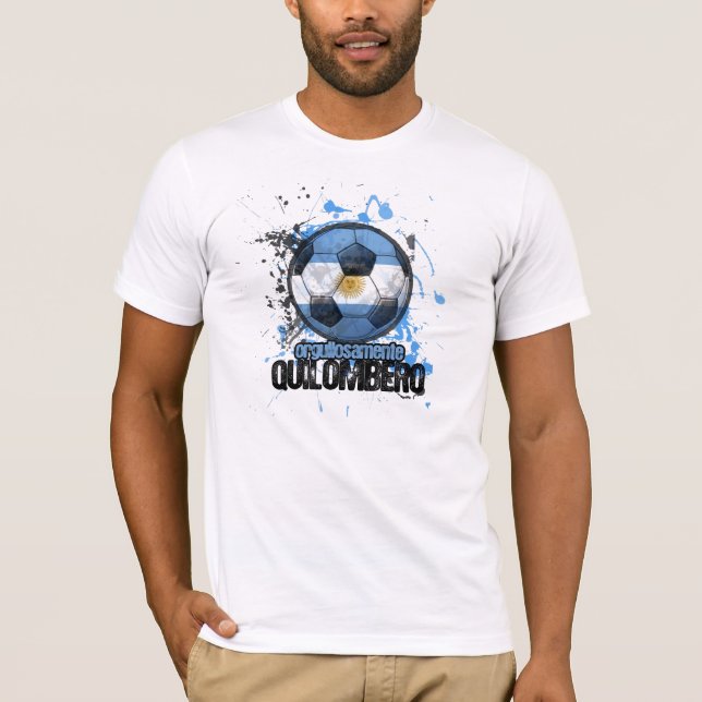 T-shirts Orgullosamente Quilombero (Frente)