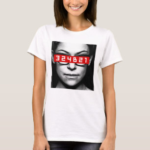 T-shirts Orphan Black Cosima - Número da etiqueta