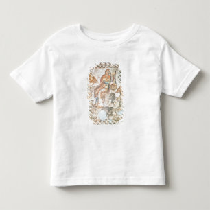 T-shirts Orpheus que joga aos animais, mosaico romano