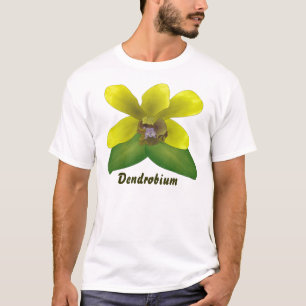 T-shirts Orquídea do Dendrobium