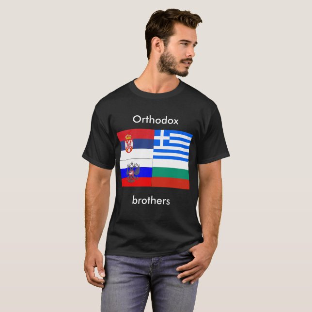 T-shirts orthodox brothers (Frente Completa)