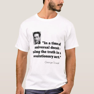 T-shirts Orwell - big brother & revolução