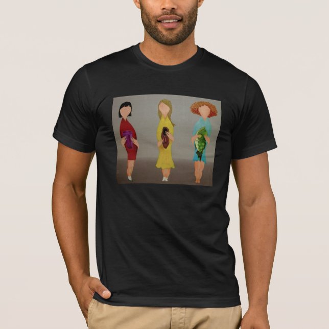 T-shirts os 3 musas (Frente)