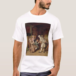 T-shirts Os amantes da arte, ou o pintor, 1860 (painel)