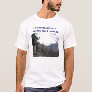 T-shirts Os Appalachians estão chamando