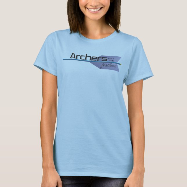 T-shirts Os arqueiros fazem-no… (Frente)