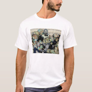 T-shirts Os aviadores ajudam a um soldado do exército de
