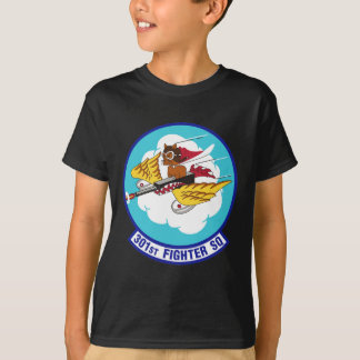 T-shirts Os aviadores de Tuskegee, vermelho de Tuskegee