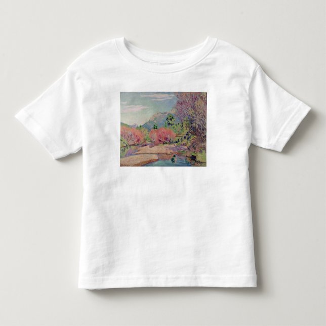 T-shirts Os bancos do Sedelle em Crozant (Frente)