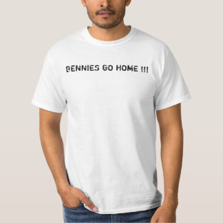 T-shirts Os Bennies vão em casa